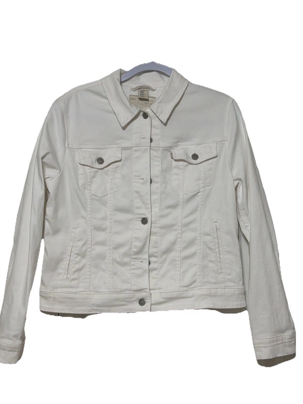 Levi’s White Denim Jacket